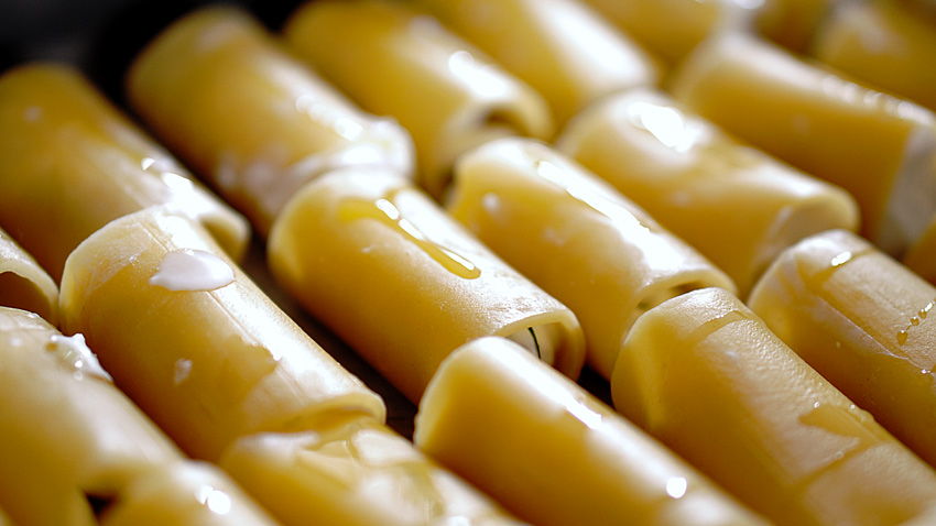 paccheri forno teglia ricotta