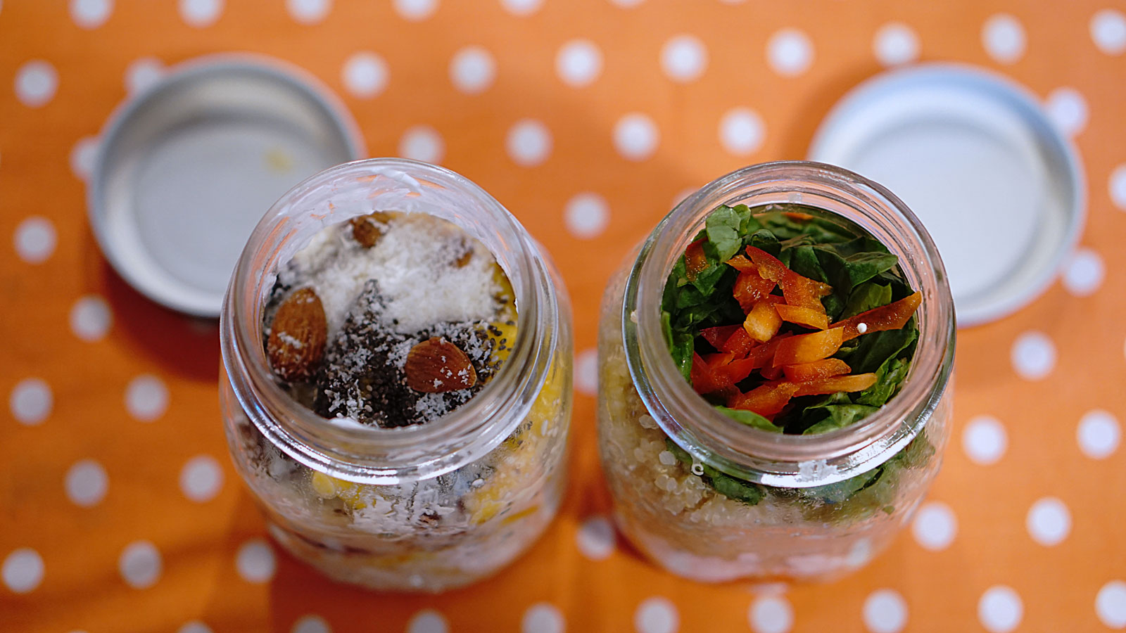 work jar. Il pasto sano in barattolo.